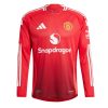 Manchester United Cheap Home Football Shirt 2024-25 Long Sleeve