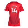 Manchester United Christian Eriksen #14 New Home Soccer Shirt for Women 2024-25 Short Sleeve