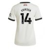Manchester United Christian Eriksen #14 New Third Soccer Shirt for Women 2024-25 Short Sleeve