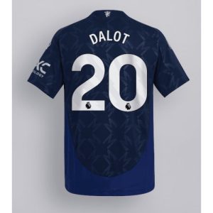 Manchester United Diogo Dalot #20 Cheap Away Football Shirt 2024-25 Short Sleeve