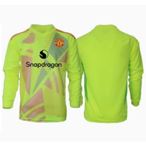 Manchester United Goalkeeper Cheap Away Football Shirt 2024-25 Long Sleeve
