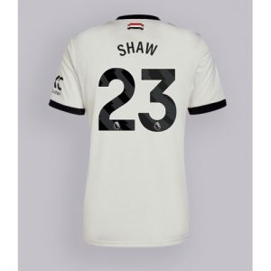 Manchester United Luke Shaw #23 Cheap Third Football Shirt 2024-25 Short Sleeve