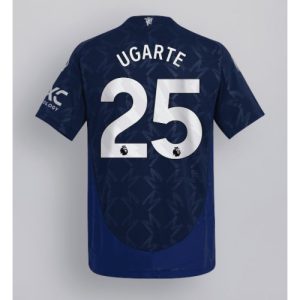 Manchester United Manuel Ugarte #25 Cheap Away Football Shirt 2024-25 Short Sleeve