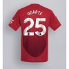 Manchester United Manuel Ugarte #25 Cheap Home Football Shirt 2024-25 Short Sleeve
