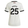 Manchester United Manuel Ugarte #25 New Third Soccer Shirt for Women 2024-25 Short Sleeve