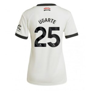 Manchester United Manuel Ugarte #25 New Third Soccer Shirt for Women 2024-25 Short Sleeve