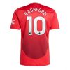 Manchester United Marcus Rashford #10 Cheap Home Football Shirt 2024-25 Short Sleeve