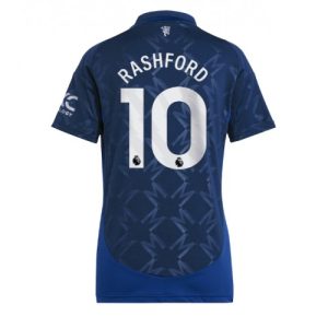 Manchester United Marcus Rashford #10 New Away Soccer Shirt for Women 2024-25 Short Sleeve