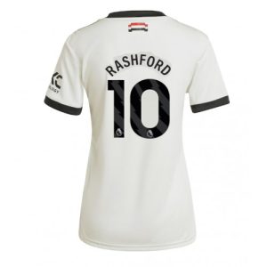 Manchester United Marcus Rashford #10 New Third Soccer Shirt for Women 2024-25 Short Sleeve