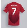 Manchester United Mason Mount #7 Cheap Home Football Shirt 2024-25 Short Sleeve