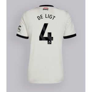 Manchester United Matthijs de Ligt #4 Cheap Third Football Shirt 2024-25 Short Sleeve