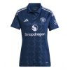 Manchester United New Away Soccer Shirt for Women 2024-25 Short Sleeve