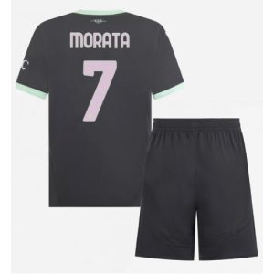 Buy New AC Milan Football Jerseys Alvaro Morata #7 Third Stadium Kit for Kids 2024-25 For Sale New AC Milan Football Jerseys Alvaro Morata #7 Third Stadium Kit for Kids 2024-25