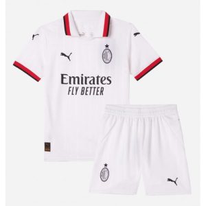 New AC Milan Football Jerseys Away Stadium Kit for Kids 2024-25 white Sale Cheap
