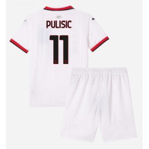 Buy New AC Milan Football Jerseys Christian Pulisic #11 Away Stadium Kit for Kids 2024-25 For Sale New AC Milan Football Jerseys Christian Pulisic #11 Away Stadium Kit for Kids 2024-25