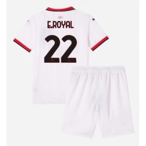 Buy New AC Milan Football Jerseys Emerson Royal #22 Away Stadium Kit for Kids 2024-25 For Sale New AC Milan Football Jerseys Emerson Royal #22 Away Stadium Kit for Kids 2024-25