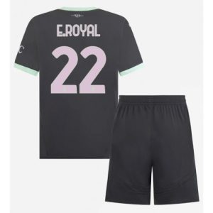Buy New AC Milan Football Jerseys Emerson Royal #22 Third Stadium Kit for Kids 2024-25 For Sale New AC Milan Football Jerseys Emerson Royal #22 Third Stadium Kit for Kids 2024-25