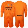 New AC Milan Football Jerseys Goalkeeper Away Stadium Kit for Kids 2024-25