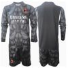 New AC Milan Football Jerseys Goalkeeper Home Stadium Kit for Kids 2024-25