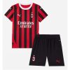New AC Milan Football Jerseys Home Stadium Kit for Kids 2024-25