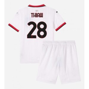 Buy New AC Milan Football Jerseys Malick Thiaw #28 Away Stadium Kit for Kids 2024-25 For Sale New AC Milan Football Jerseys Malick Thiaw #28 Away Stadium Kit for Kids 2024-25