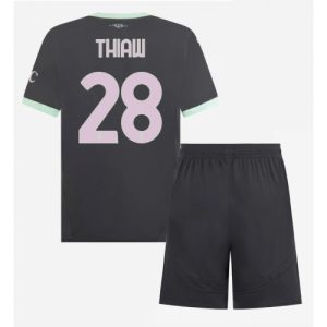 Buy New AC Milan Football Jerseys Malick Thiaw #28 Third Stadium Kit for Kids 2024-25 For Sale New AC Milan Football Jerseys Malick Thiaw #28 Third Stadium Kit for Kids 2024-25