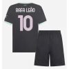 New AC Milan Football Jerseys Rafael Leao #10 Third Stadium Kit for Kids 2024-25