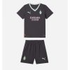 New AC Milan Football Jerseys Third Stadium Kit for Kids 2024-25 Black Online Sale