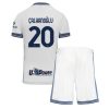 New Inter Milan Football Jerseys Hakan Calhanoglu #20 Away Stadium Kit for Kids 2024-25