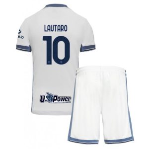 Best Inter Milan Lautaro Martinez #10 Away Stadium Kit for Kids 2024-25