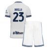 New Inter Milan Football Jerseys Nicolo Barella #23 Away Stadium Kit for Kids 2024-25