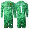 New Inter Milan Football Jerseys Yann Sommer #1 Goalkeeper Home Stadium Kit for Kids 2024-25 Long Sleeve (+ pants)