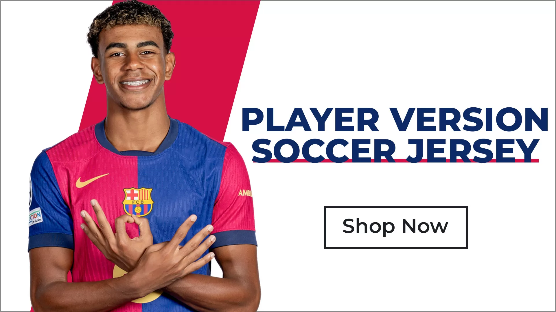 PLAYER VERSION FOOTBALL JERSEYS