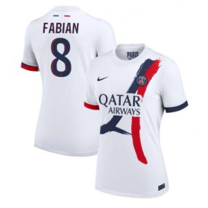 PSG Fabian Ruiz #8 Best Away Soccer Jersey Store Women 2024-25 Short Sleeve