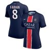 PSG Fabian Ruiz #8 Best Home Soccer Jersey Store Women 2024-25 Short Sleeve