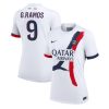 PSG Goncalo Ramos #9 Best Away Soccer Jersey Store Women 2024-25 Short Sleeve