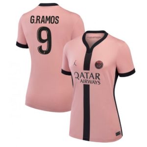 PSG Goncalo Ramos #9 Best Third Soccer Jersey Store Women 2024-25 Short Sleeve