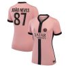 PSG Joao Neves #87 Best Third Soccer Jersey Store Women 2024-25 Short Sleeve