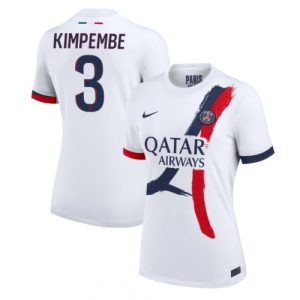 PSG Presnel Kimpembe #3 Best Away Soccer Jersey Store Women 2024-25 Short Sleeve