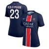 PSG Randal Kolo Muani #23 Best Home Soccer Jersey Store Women 2024-25 Short Sleeve