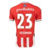 PSV Eindhoven Joey Veerman #23 Cheap Men's Home Football Shirt 2024-25 Short Sleeve