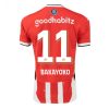 PSV Eindhoven Johan Bakayoko #11 Cheap Men's Home Football Shirt 2024-25 Short Sleeve