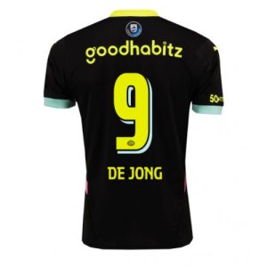 PSV Eindhoven Luuk de Jong #9 Cheap Men's Away Football Shirt 2024-25 Short Sleeve