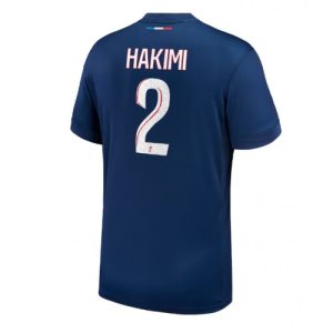 Paris Saint-Germain Achraf Hakimi #2 PSG Home Jerseys 2024-25 Short Sleeve