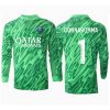 Paris Saint-Germain Gianluigi Donnarumma #1 Goalkeeper PSG Home Jerseys 2024-25 Long Sleeve