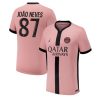 Paris Saint-Germain Joao Neves #87 PSG Third Jerseys 2024-25 Short Sleeve