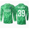 Paris Saint-Germain Matvei Safonov #39 Goalkeeper PSG Home Jerseys 2024-25 Long Sleeve
