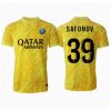 Paris Saint-Germain Matvei Safonov #39 Goalkeeper PSG Third Jerseys 2024-25 Short Sleeve