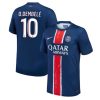 Paris Saint-Germain Ousmane Dembele #10 PSG Home Jerseys 2024-25 Short Sleeve