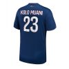 Paris Saint-Germain Randal Kolo Muani #23 PSG Home Jerseys 2024-25 Short Sleeve